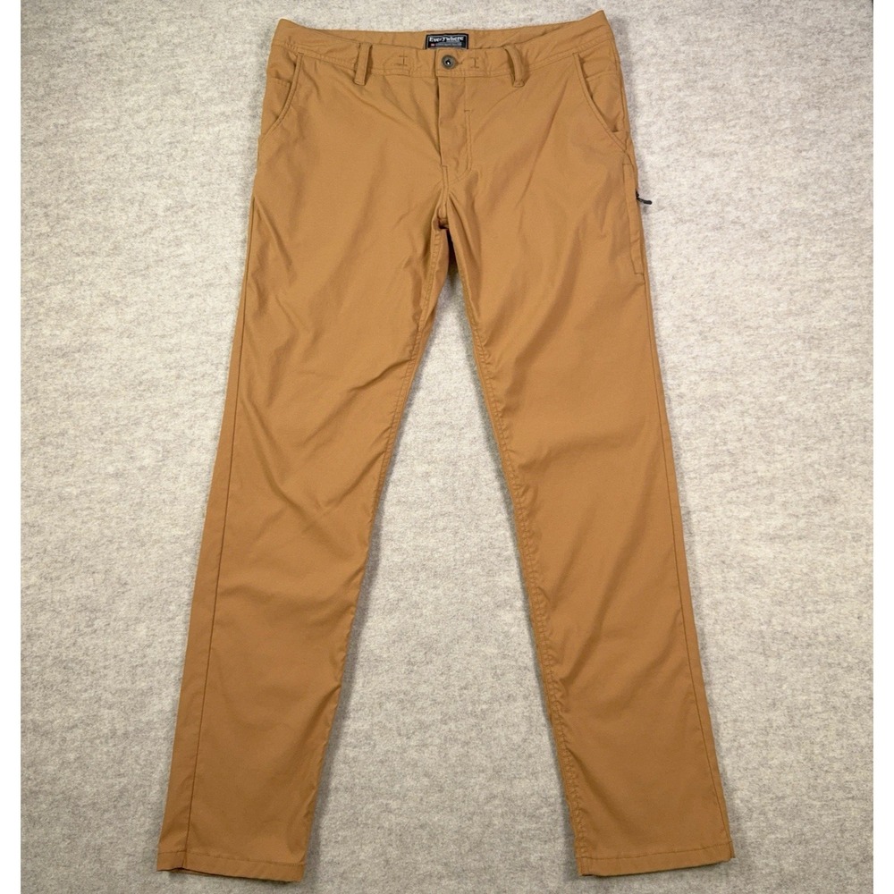 686 Everywhere Pants Slim Fit Mens 36x34 Brown Technical Apparel Hiking *36x32*